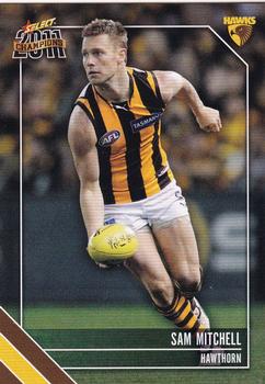 2011 Select AFL Champions #92 Sam Mitchell Front